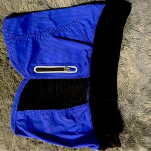 Lululemon shorts size 6 cobalt blue